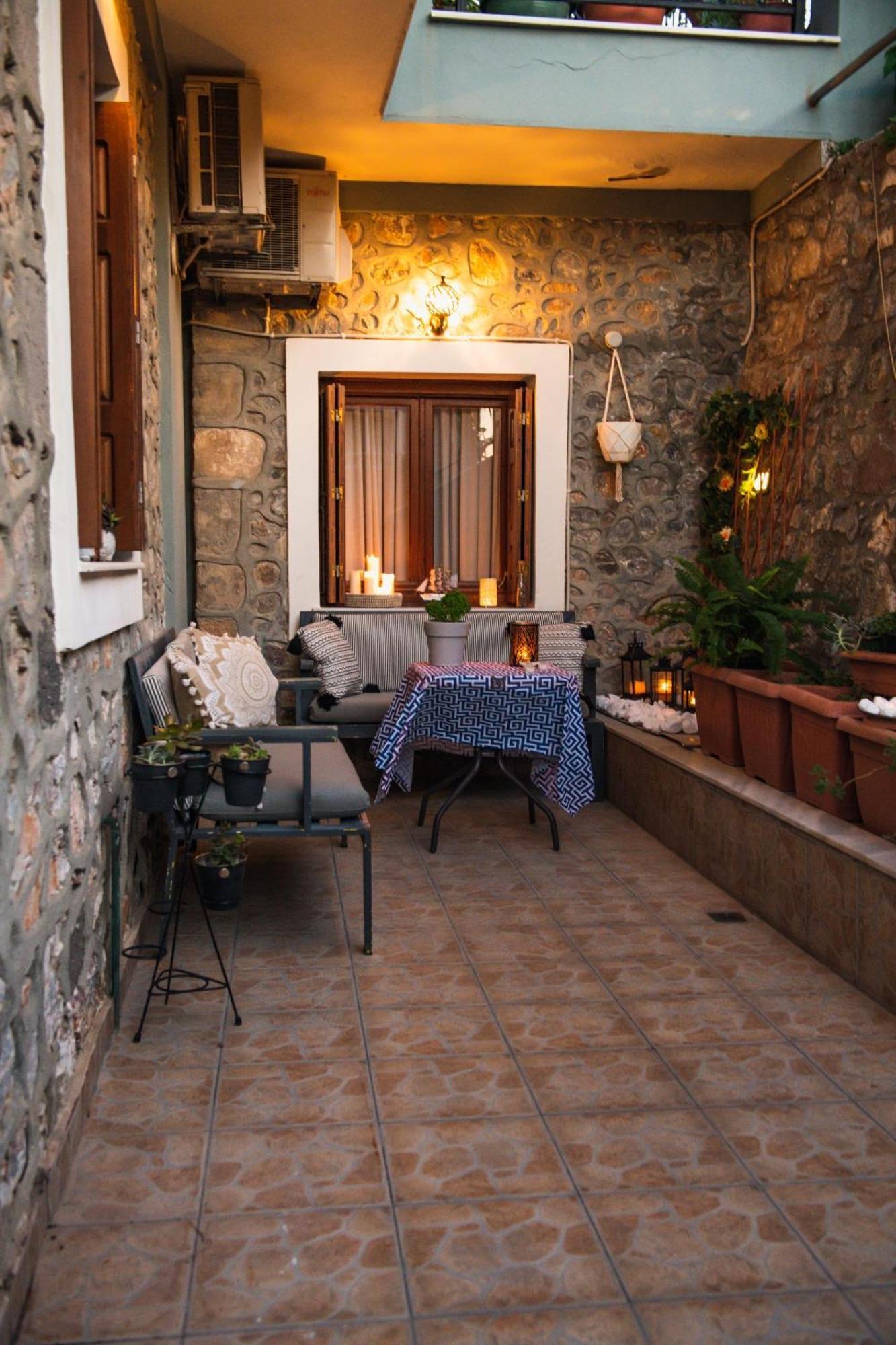 Ancient Port House Daire Mytilíni Dış mekan fotoğraf